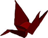red crane
